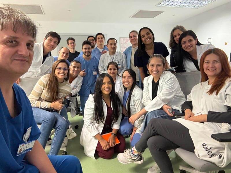 Alumnos del Master Imagen Cardiaca Avanzada 2024-2025