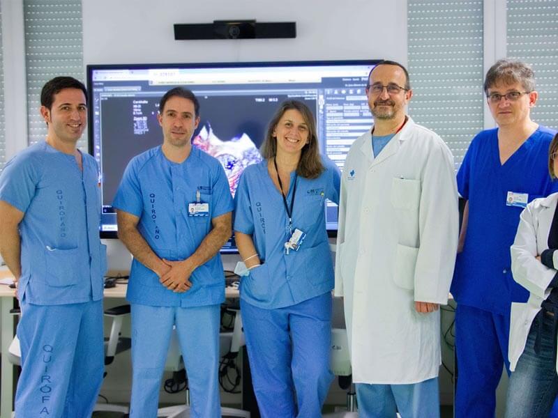 Miembros del Staff de la Unidad de Imagen Cardiovascular del Hospital Clínico San Carlos, Madrid