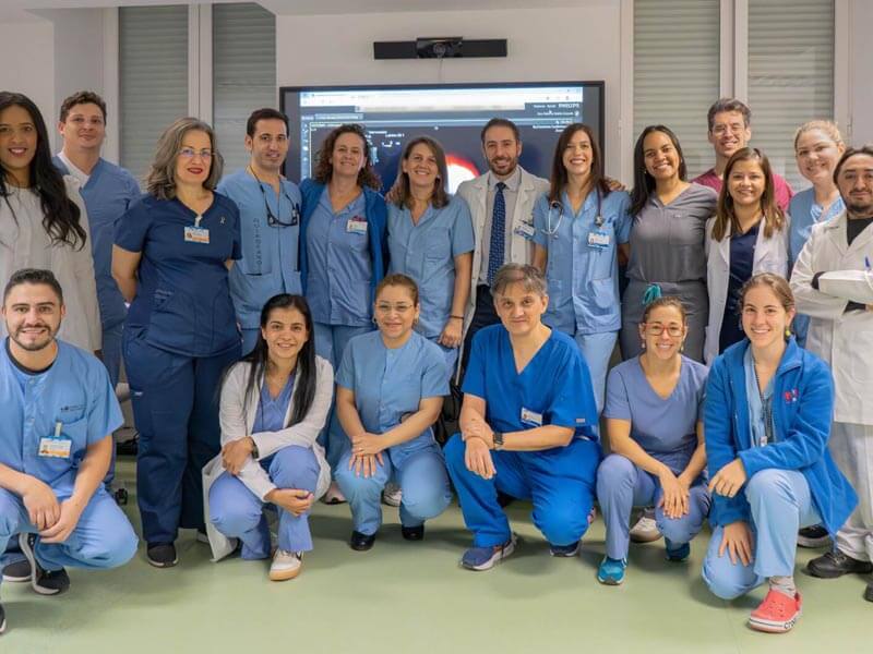 Profesores y alumnos del Master Imagen Cardiaca Avanzada 2024-2025