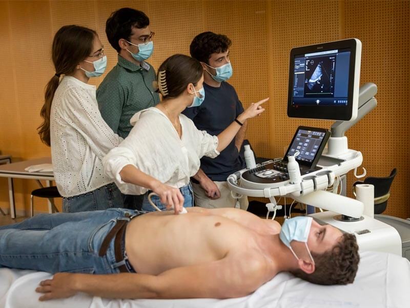 Curso de ecocardioscopia realizado en Cardiomeeting 2023